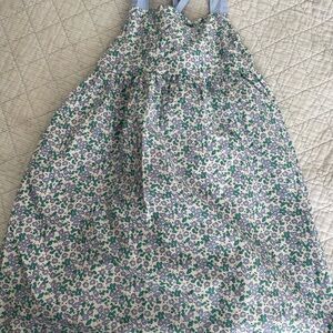 Whimsy blue floral dress 100% cotton size 7